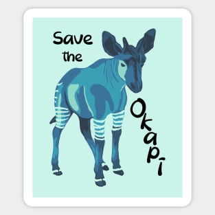 Okapi Sticker